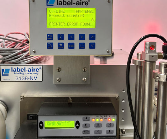 LABEL-AIRE 3138-NV PRINTER APPLICATOR 3138NV-TB173P4 RH 1-10" ST - PARTS/REPAIR