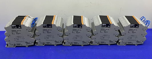 WAGO 857-704 SOLID STATE RELAISMODULE met 857-164 SOLID STATE RELAIS - 1 LOT HOEVEELHEID 50