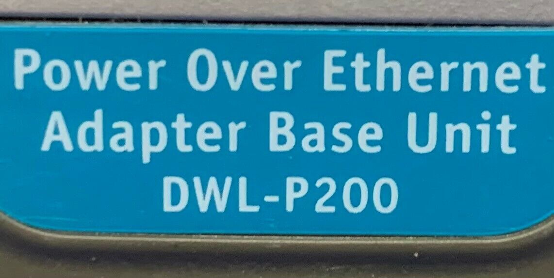 4er-Set D-Link Power Over Ethernet Adapter DWL-P200 (nur 3 48-V-Netzadapter)