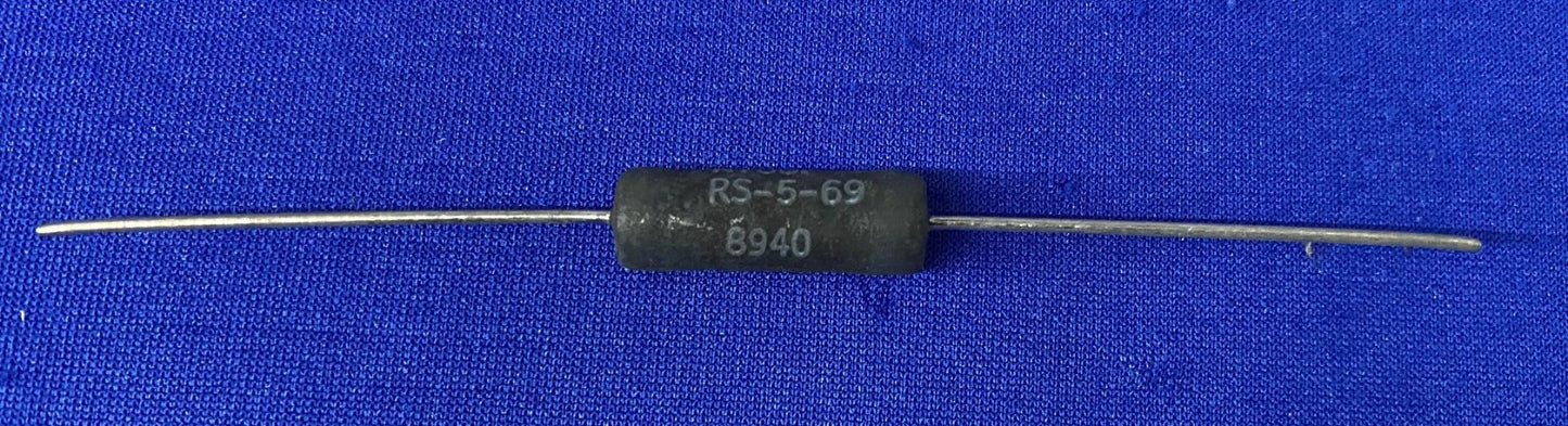 DALE RS-5-69 RW74UR100F RESISTOR WIREWOUND - 1 BOX QTY 100