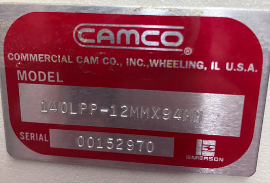 CAMCO 140LPP-12MMX94MM ONDERDELENHANDELAAR - GEEN CONTROLLERS INBEGREPEN