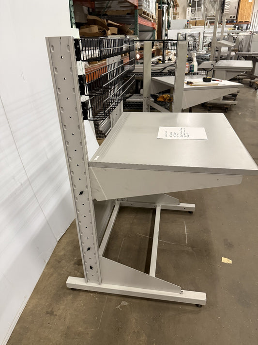 LISTA 36" W X 40" D X 57" TALL WORKBENCH / TABLE WITH RISERS
