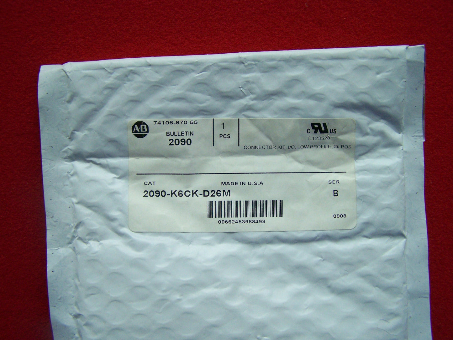 Allen-Bradley Allen Bradley 2090-K6CK-D26M KIT CONNETTORE I/O BASSO PROFILO 26 POS