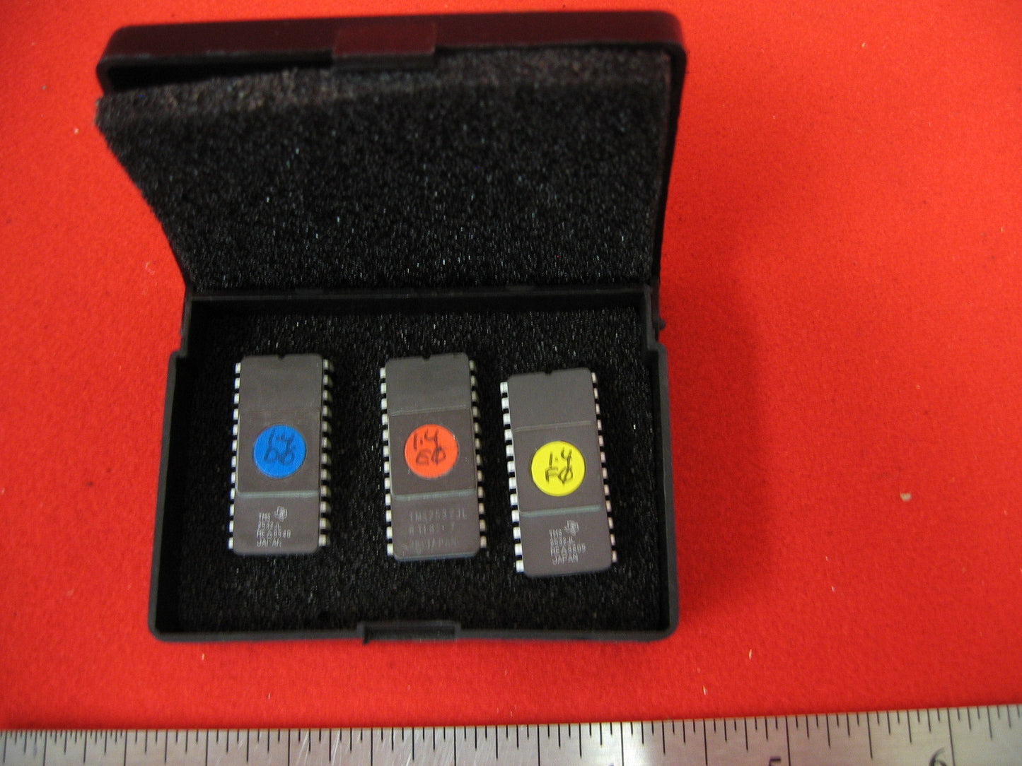 VINTAGE DAGE EPROM SET P/N DO 2144-225W, ALS EIN SET VERKAUFT