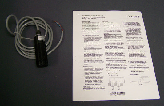 SENSORE DI PROSSIMITÀ CAPACITIVO MICROSWITCH HONEYWELL MODELLO SERIE 973CP