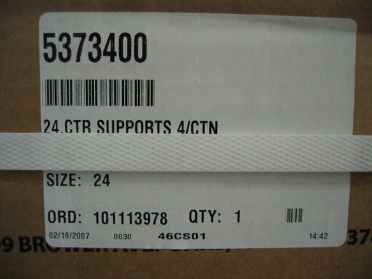 PENCO 5373400 24" RIVET-RITE CENTER SUPPORTS FOR SHELVING (1 BOX-4 PER BOX)