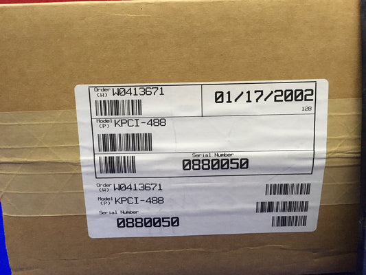 CARTES D'INTERFACE POUR ORDINATEUR PERSONNEL KEITHLEY KPCI-488