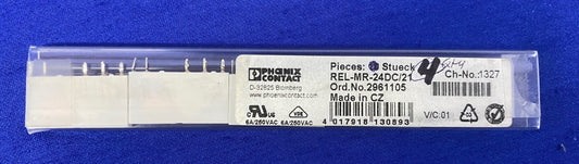 PHOENIX CONTACT REL-MR-24DC/21 29611051 RELAY GEN PURPOSE - 1 PKG QTY 4