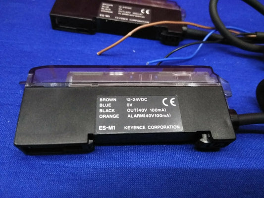 1 LOTTO QTY DA 2 - AMPLIFICATORE INTERRUTTORE DI PROSSIMITÀ KEYENCE ES-M1
