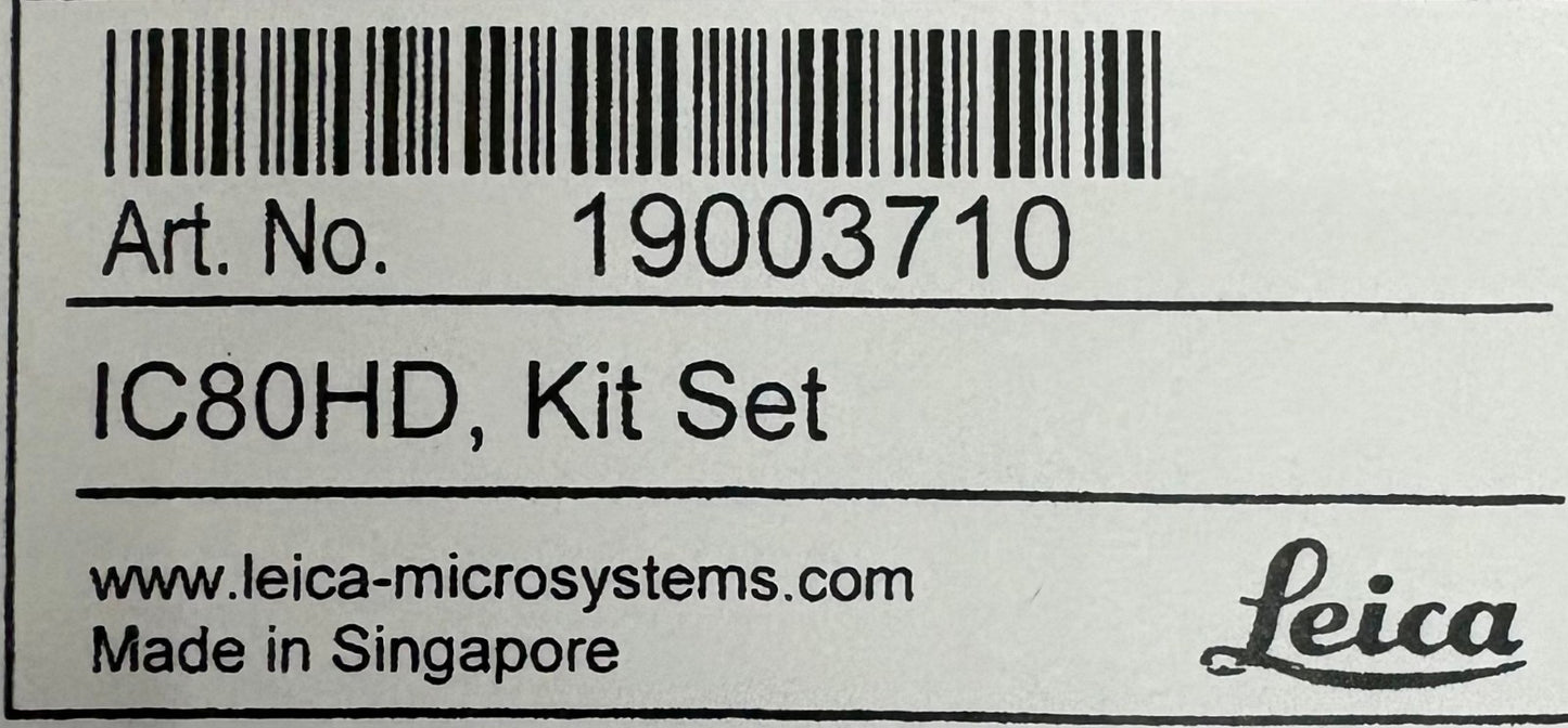 LEICA IC80 HD INTEGRATED STANDALONE DIGITAL CAMERA FOR STEREO MICROSCOPE CH-9435