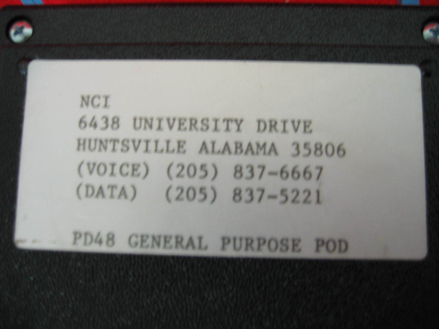 NCI PD48 48 CHANNEL LOGIC POD GENERAL PURPOSE POD