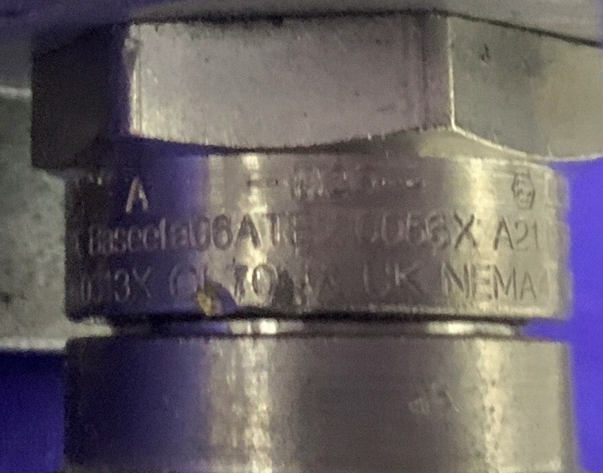 Qté 2 - Interrupteur pour boîtier dangereux SE / Sylvania FSW FSWOA-410 EX D IIC T6 IP66