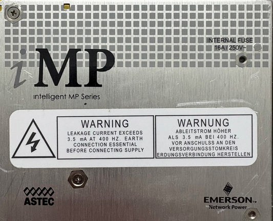 EMERSON ARTESYN iMP4-3S0-00 1158W POWER SUPPLY AC/DC CONVERTER - PARTS/REPAIR