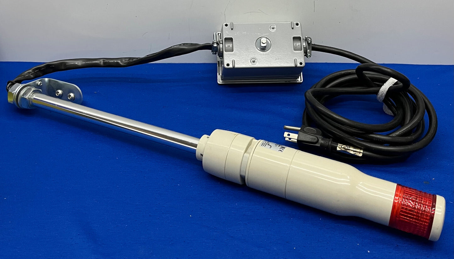 SCHNEIDER ELECTRIC XVC4M1 100-240 V ROUGE TOUR D'ÉCLAIRAGE HARMONY avec INTERRUPTEUR MARCHE-ARRÊT