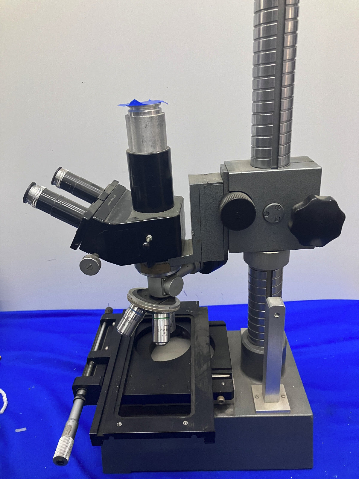 SIMPLEX-MEHRZWECK-MIKROSKOP-OKULARE 10XM SN 1237 FÜR TEILE/REPARATUR