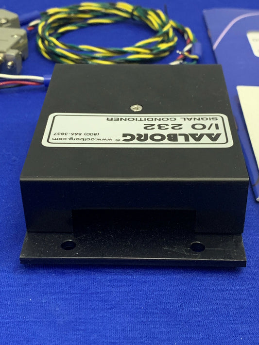 EL ELEMENTO ACONDICIONADOR DE SEÑAL AALBORG I/O 232 SE UTILIZA