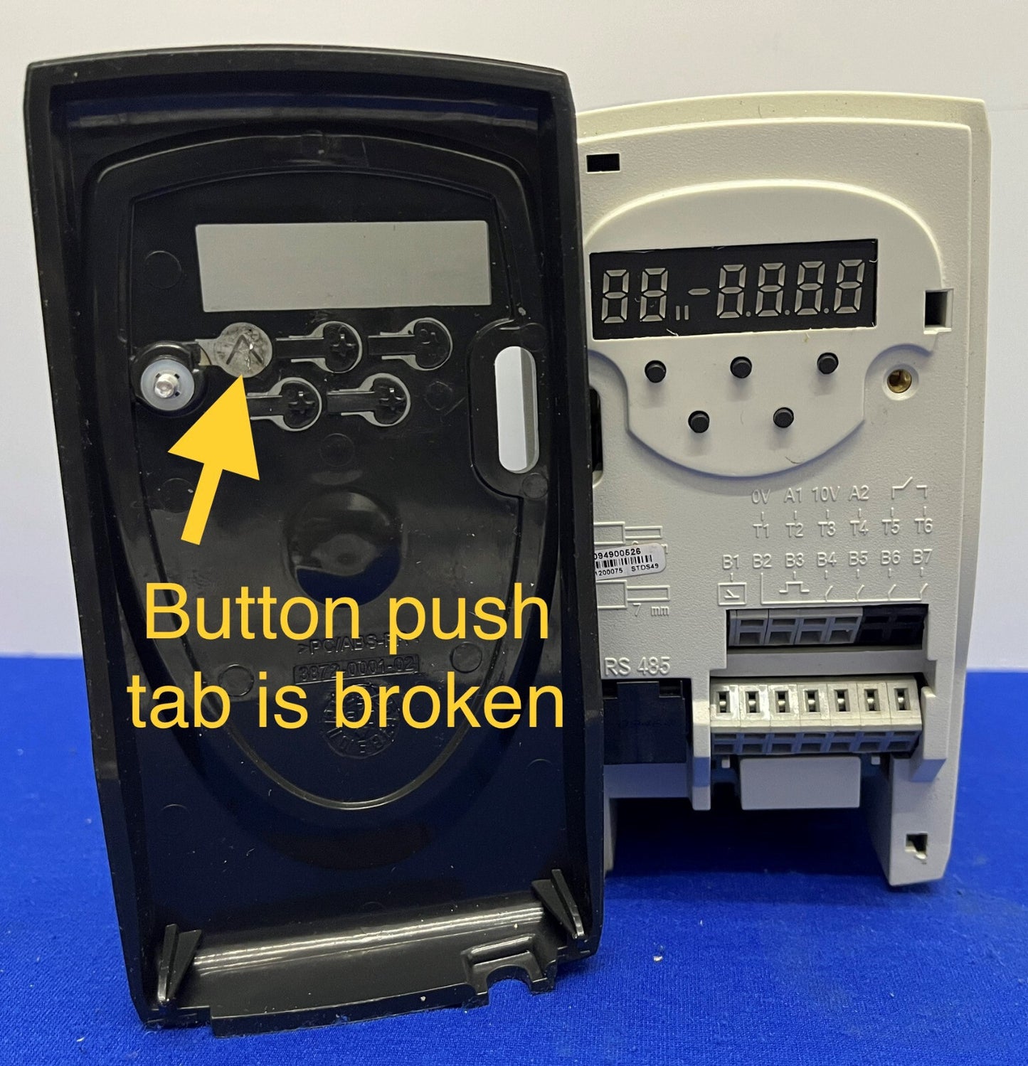 EMERSON CONTROL TECHNIQUES SKA1200075 VECTOR CONTROL DRIVE 240VAC - ONDERDELEN/REPARATIE