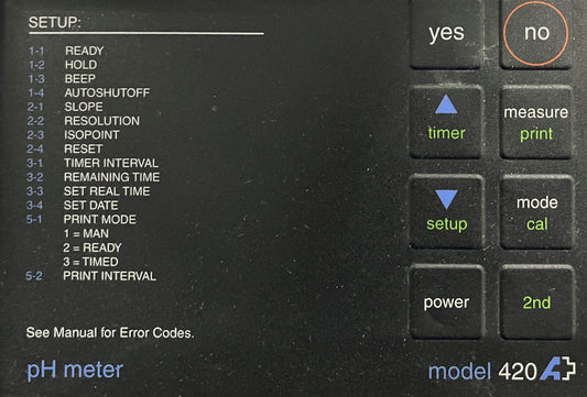 THERMO ORION 420A+ pH METER TESTER - ARTICOLO PER RICAMBI/RIPARAZIONI