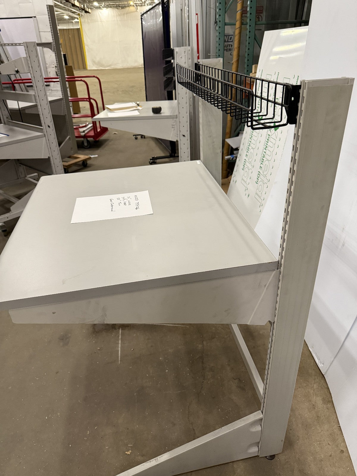 LISTA 36" W X 34 1/2" D X 55" TALL WORKBENCH / TABLE RISERS