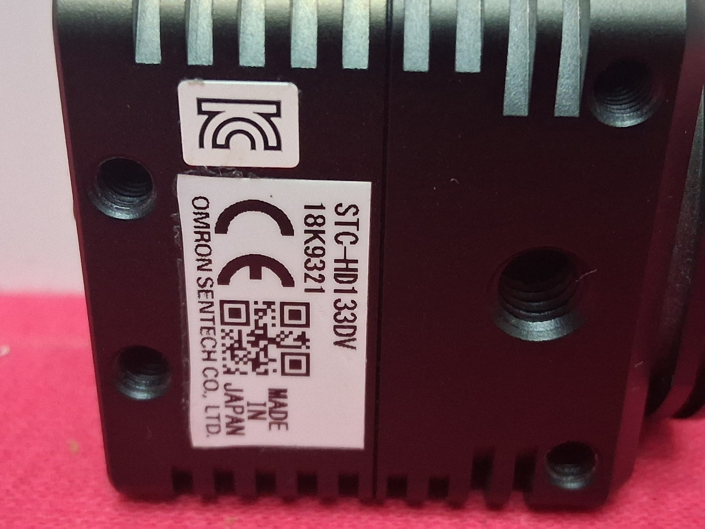 OMRON STC-HD133DV INDUSTRIAL HD COLOR CAMERA 720P HD (NO POWER SUPPLY/CABLE)