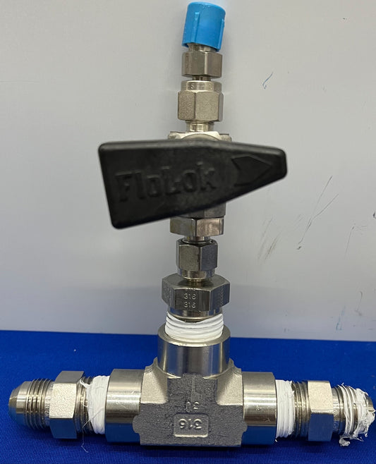 SSP FLOLOK 2-WEGE-KUGELHAHN 316 312-K BLK-XP98 / SSP WEIBLICHE 3-WEGE-ARMATUREN MENGE 3