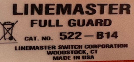 LINEMASTER FULLGUARD 522-B14 w/ CLIPPER AIR VAL 4C-30F2-S FOOT PEDAL 30 CFM