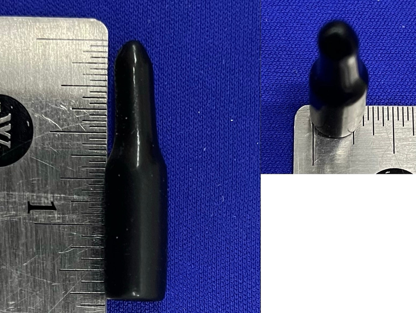 CAPLUGS BLACK PVC PLASTIC HEZ-240-12/ PLRU CAP (PACK OF 800) NEW OPEN BOX