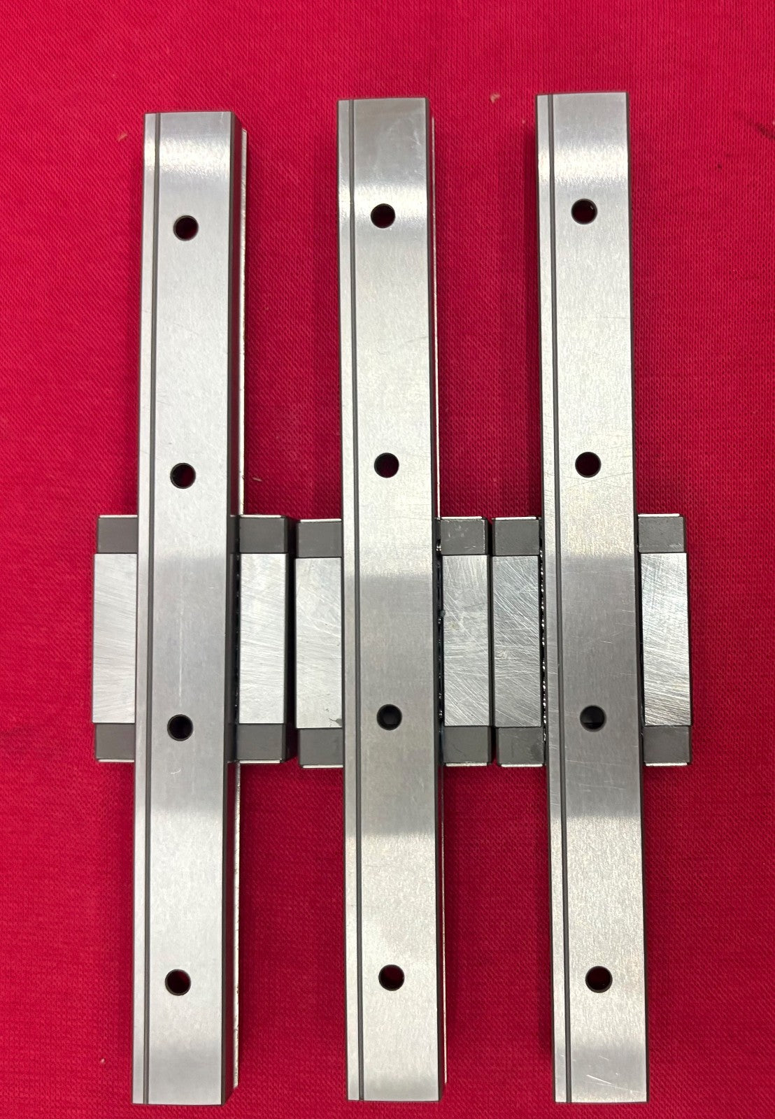 IKO LWL15B LINEAR GUIDE RAIL SLIDE E974 BLOCK - SELLING AS '1 LOT QTY 3'