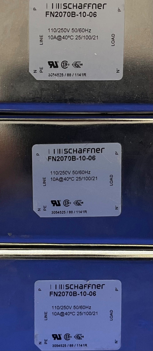 SCHAFFNER FN2070B-10-06 FILTRO DI LINEA MONOFASE - 1 LOTTO QTY 3