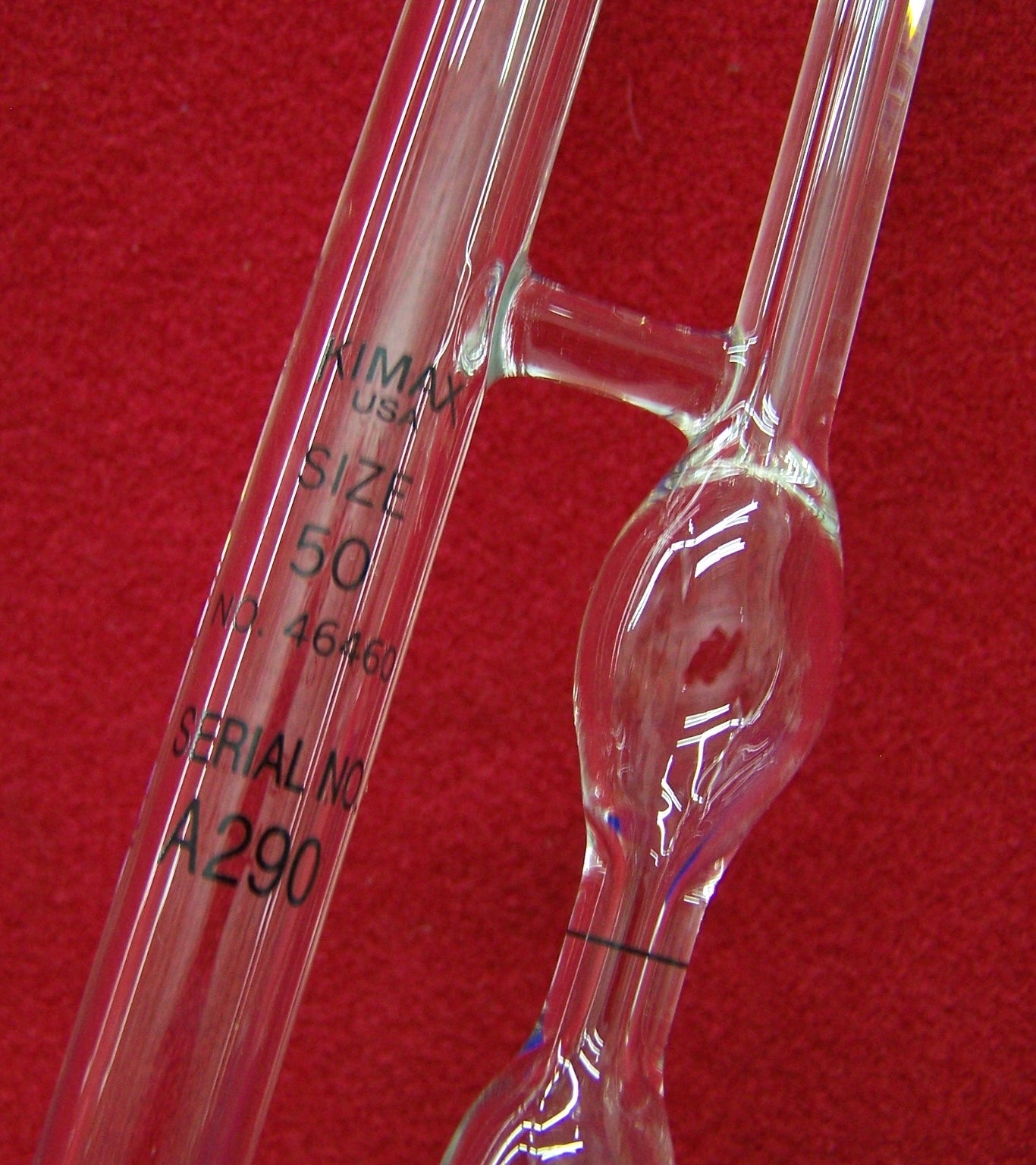 KIMBLE / KIMAX 46460 GRÖßE 50 SN A290 ROHR-VISKOSIMETER 46460-50