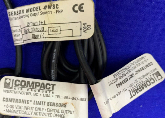 LOTE DE 2 cilindros neumáticos de pistón en pulgadas AR2X114 de Compact Air Products