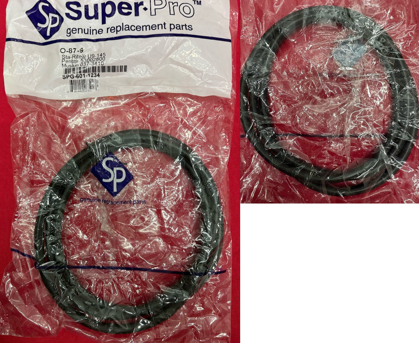 SUPER-PRO ™ O-87-9 SPG-601-1234 18" UNIVERSAL TANK FILTER O-RING - QTY 2 PKGS