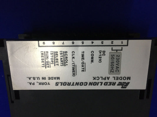 RED LION コントロール APLCK リアルタイムクロック/経過時間インジケーター