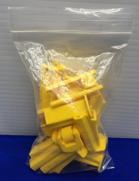 1 PACKAGE CONTAINING 12 CLAMPS - KECK 06835-03 CLAMPS 6MM