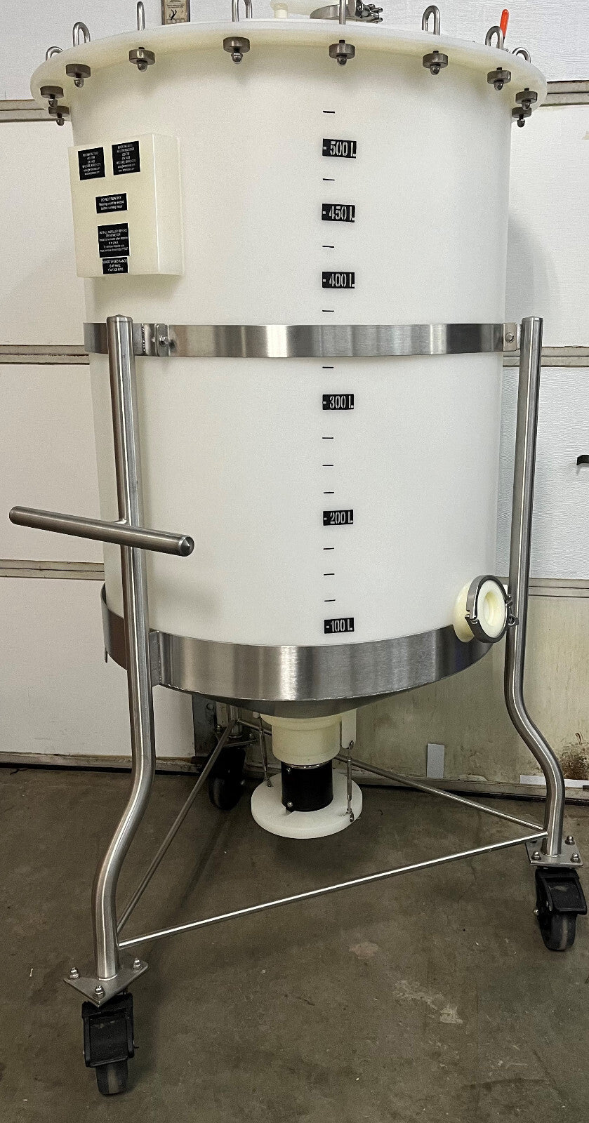 WITTE BERGMENGTANK TAG TK101 450 LITER MIXER TAG AG101 450 LITER