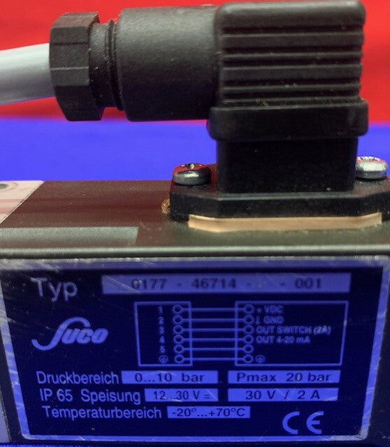 SUCO 0177-46714 - -001 KLEP / ELEKTRONISCHE DRUKSCHAKELAAR