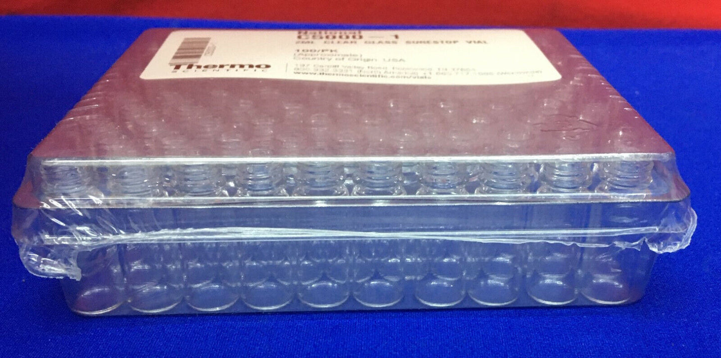 THERMO SCIENTIFIC C5000-1 / QTY 20 PACKS OF 100 VIALS TOTAL OF 2000 VIALS