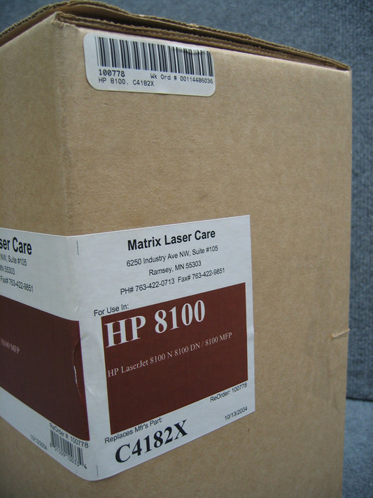 HP / GEREVISEERD DOOR MATRIX LASER CARE C4182X LASER JET TONER CARTRIDGE