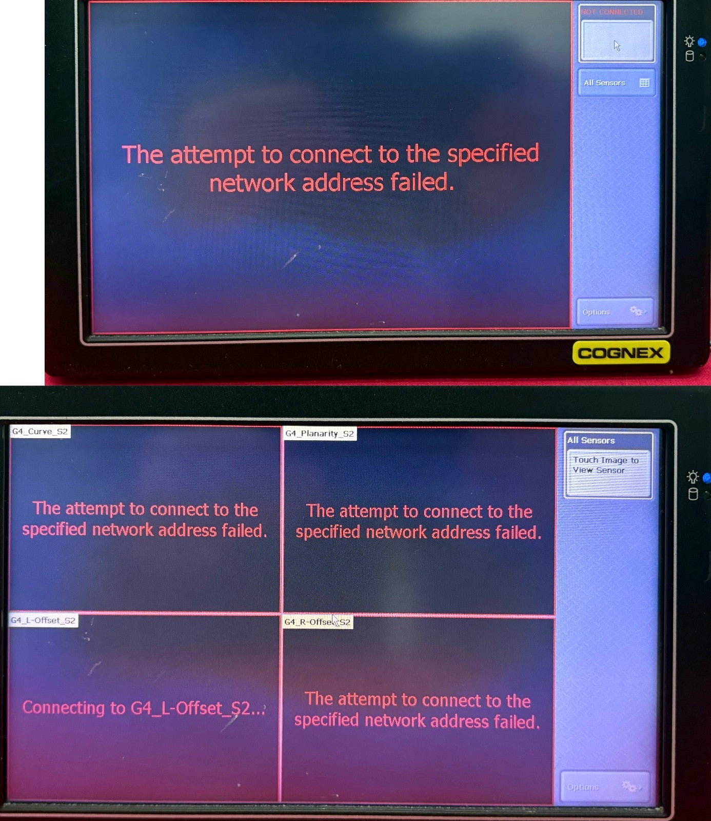 COGNEX VISIONVIEW PMX-090T VV900 OPERATOR INTERFACE (HMI) PANEL,9” PARTS REPAIR