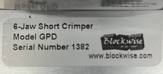 BLOCKWISE 6-BACKEN-KURZCRIMPERMASCHINE GPD GPJ