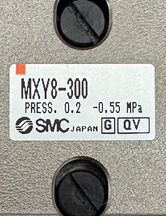 SMC LONG STROKE 300mm AIR PNEUMATIC SLIDE TABLE MXY8-300 w/ QTY 2 SMC D-M9N