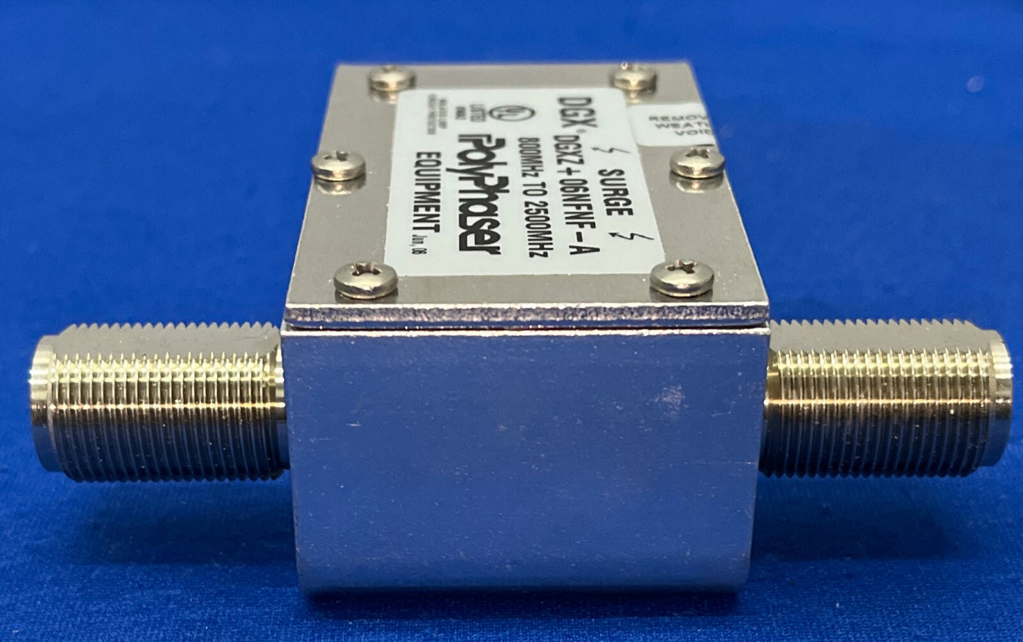 POLYPHASER ® APPARATUUR DGX ® / DGXZ+06NFNF-A GEÏSOLEERDE LUSCIRCUITBESCHERMER