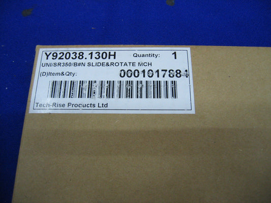 TECH-RISE PRODUCTS LTD #Y92038-130H UNI/SR350/B#N PC-HALTERUNG ZUM SCHIEBEN UND DREHEN