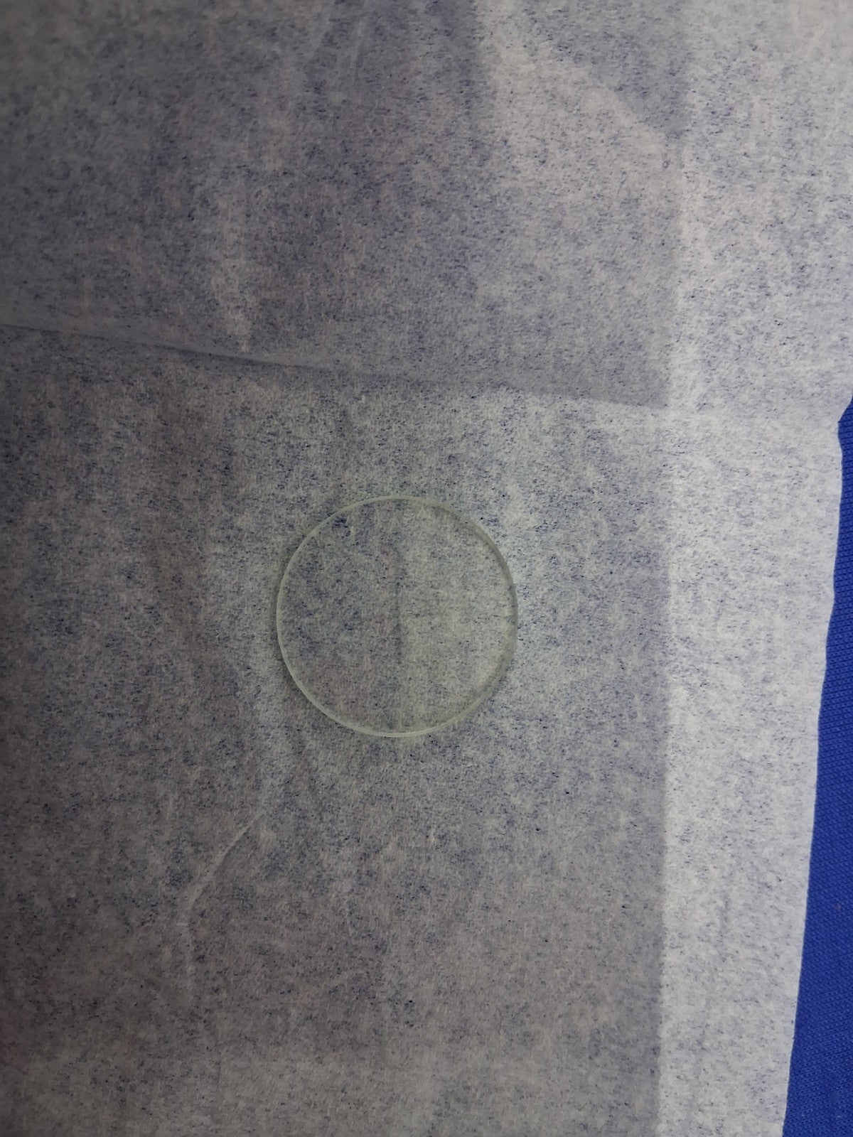 Leica 50-0-50 Numbered Scale Cross Hair Reticle 24.5mm Diameter 10mm Total Scale