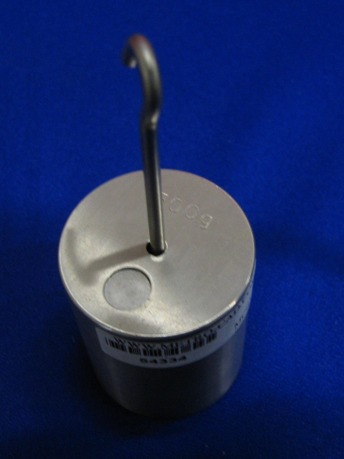500g STAINLESS CALIBRATION WEIGHT HANGING USED