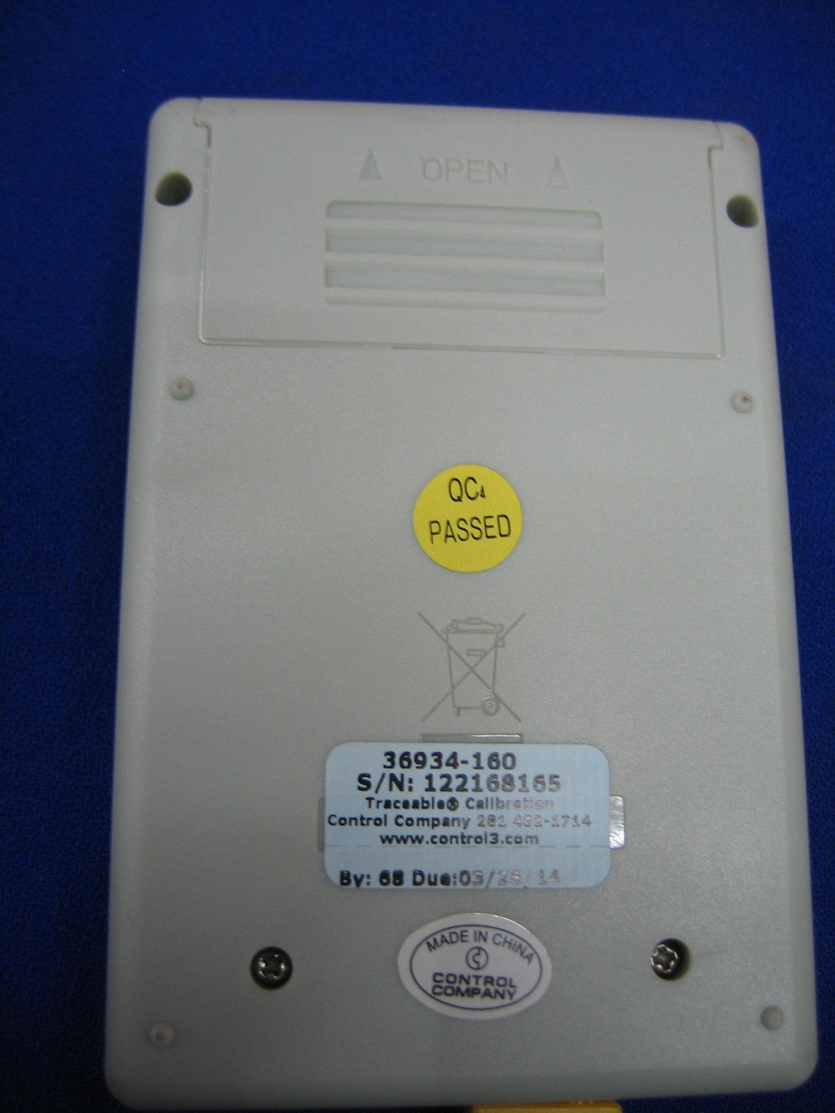 36934-160 VWR DIGITALE THEMOMETER TRACEABLE ® PLATINUM - ALLEEN CELSIUS