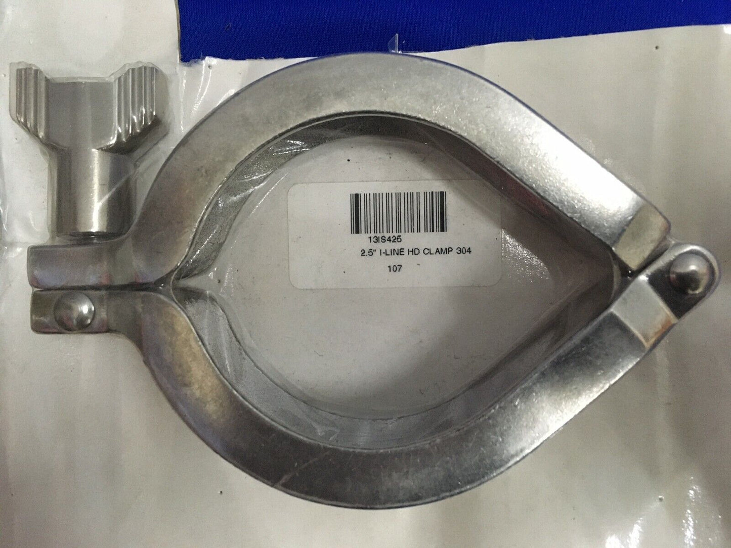 1 LOT VAN 2 - 13IS425 / 13IS42.5 2,5" I-LINE HD-KLEM 304 107