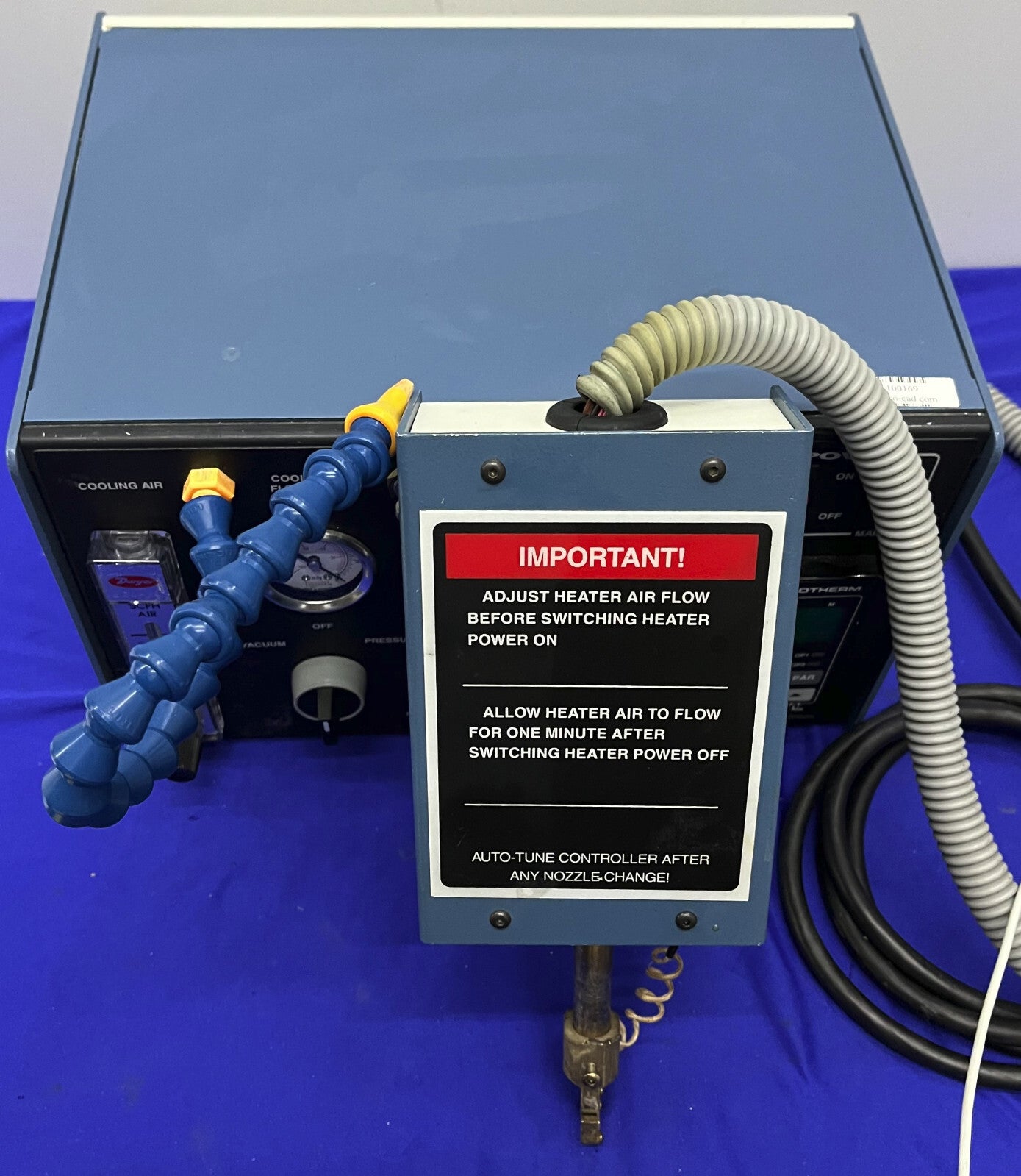 BEAHM DESIGN 210A Heißluftstation/Heißluftbox Artikel ist gebraucht/getestet/funktioniert