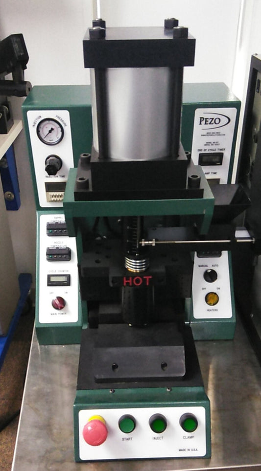 PEZO VIA Biomedical GS-5T PLASTIC INJECTION MOLD PRESS IPNEUMATIC RAM