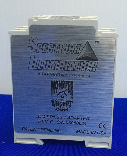 SPECTRUM ILLUMINATION LDM SP1.25-1 REV F ADAPTER LIGHT CONTROLLER STROBE